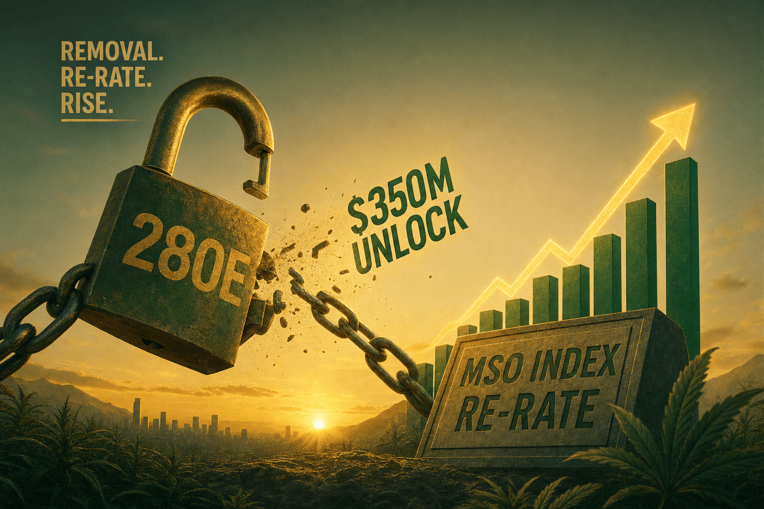 280E Removal: $350M Unlock and the MSO Index Re-Rate