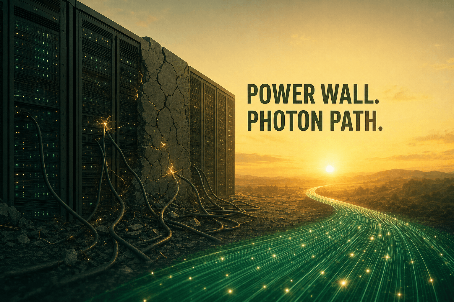 AI Data Centers Hit a Power Wall. Photonics Is the Way Out