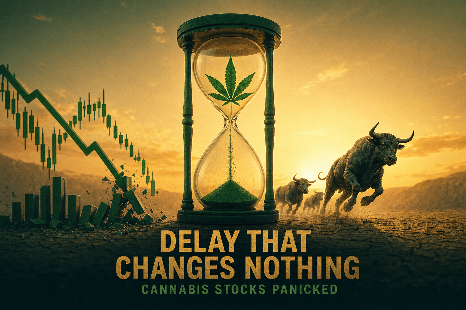 DEA Delay That Changes Nothing. Cannabis Stocks panicked