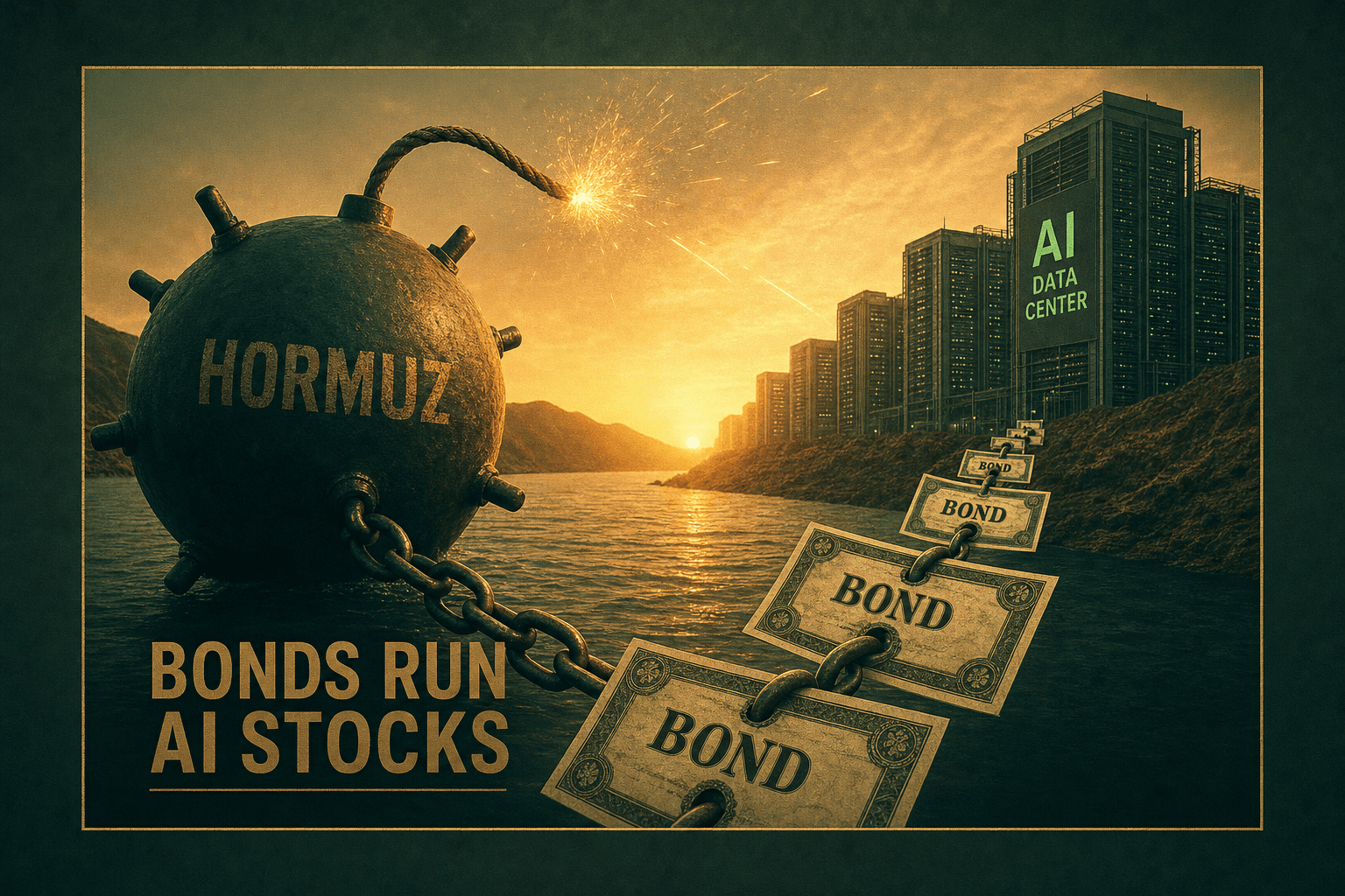 Hormuz Lit the Fuse. Bonds Now Run AI Data Center Stocks