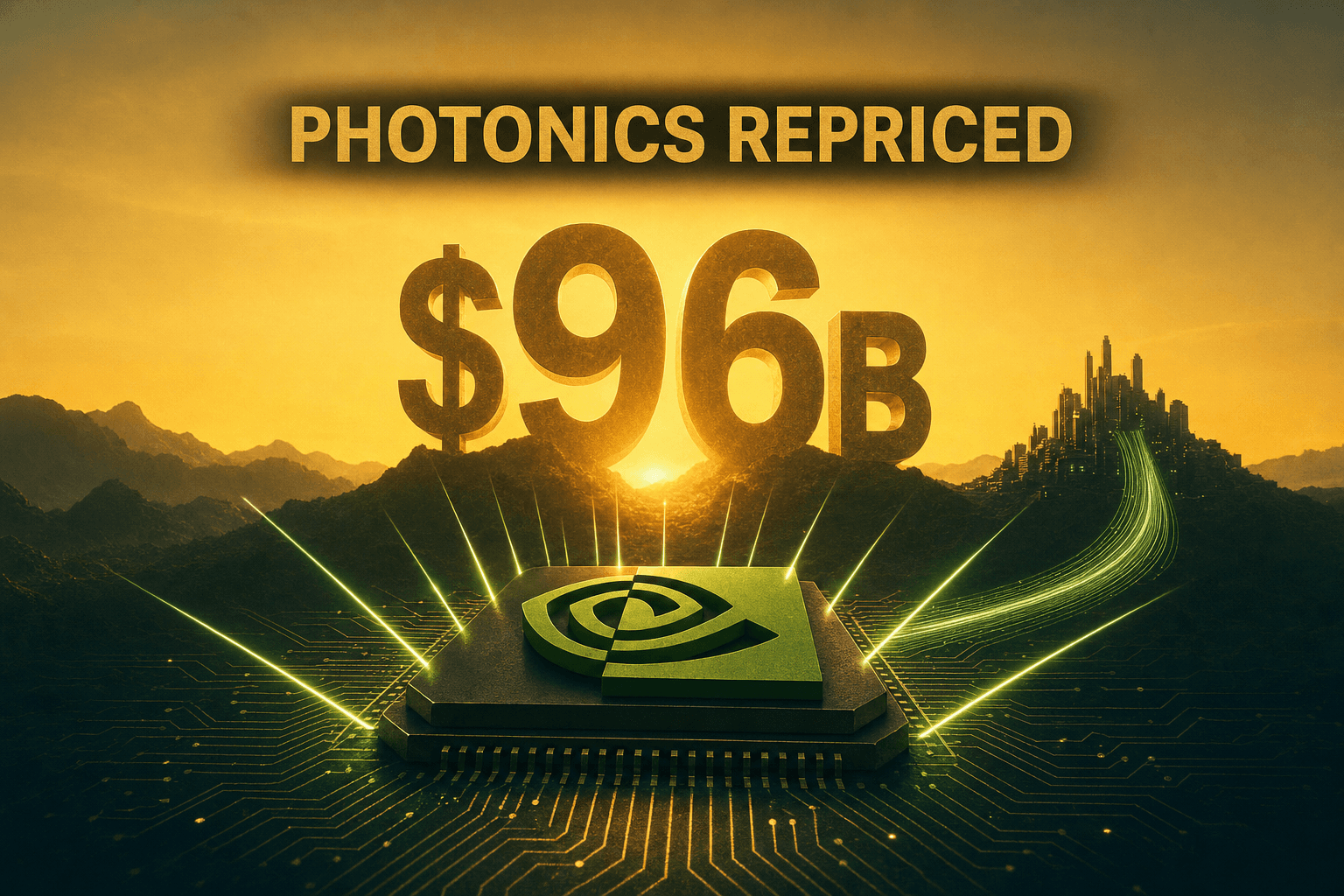 Nvidia's $96B Quarter Just Repriced the Photonics Trade