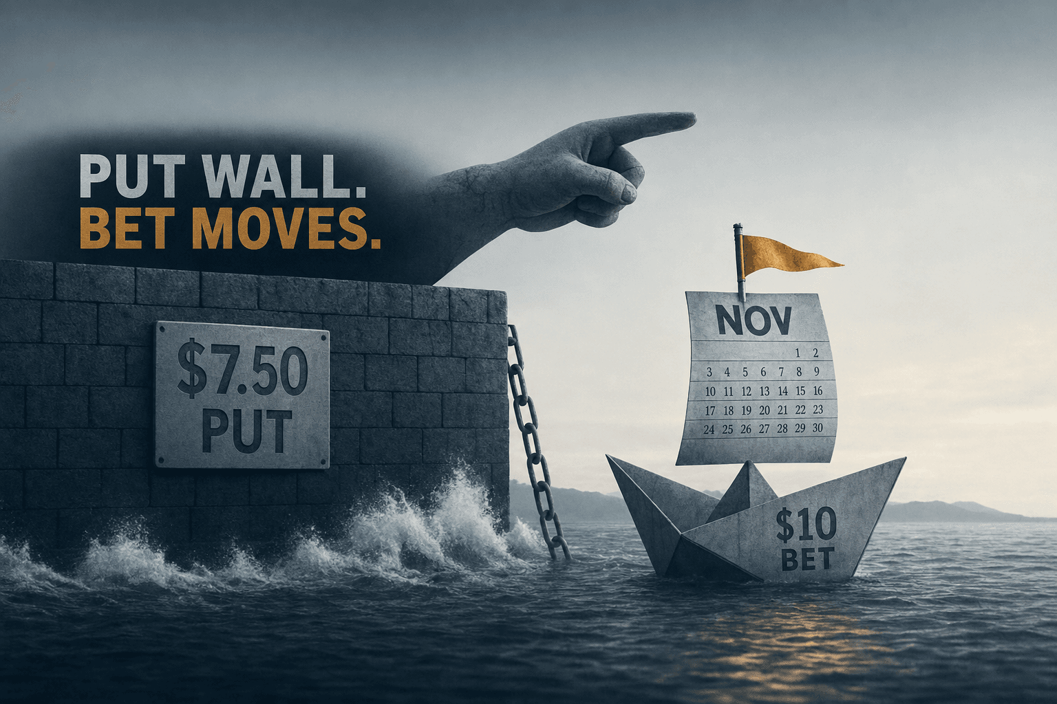 POET Gamma Map: $7.50 Put Wall Friday, $10 Bet Moves to Nov