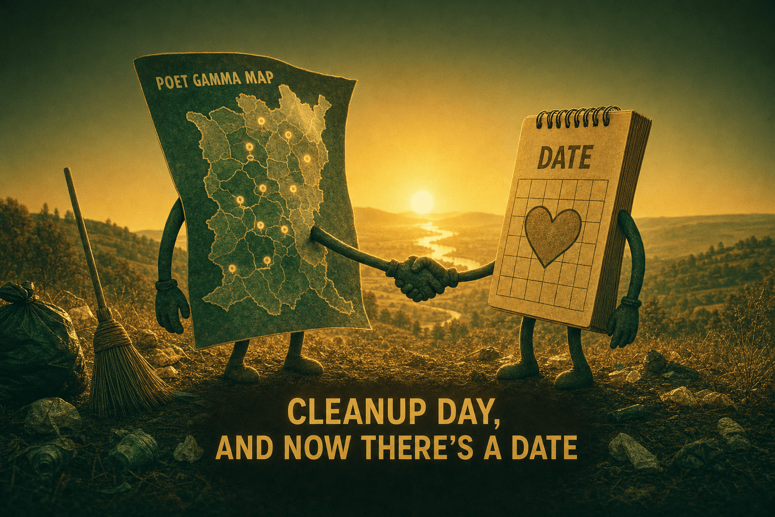 POET Gamma Map: Cleanup Day, and Now There's a Q3 Date
