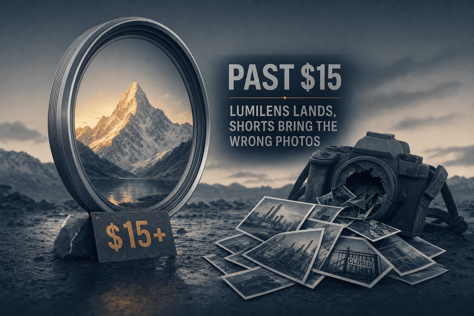 POET Past $15: Lumilens Lands, Shorts Bring the Wrong Photos