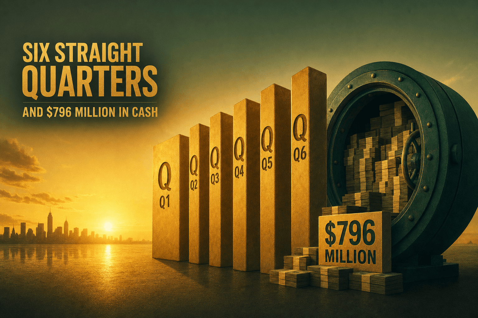 POET Q2: Six Straight Quarters and $796 Million in Cash