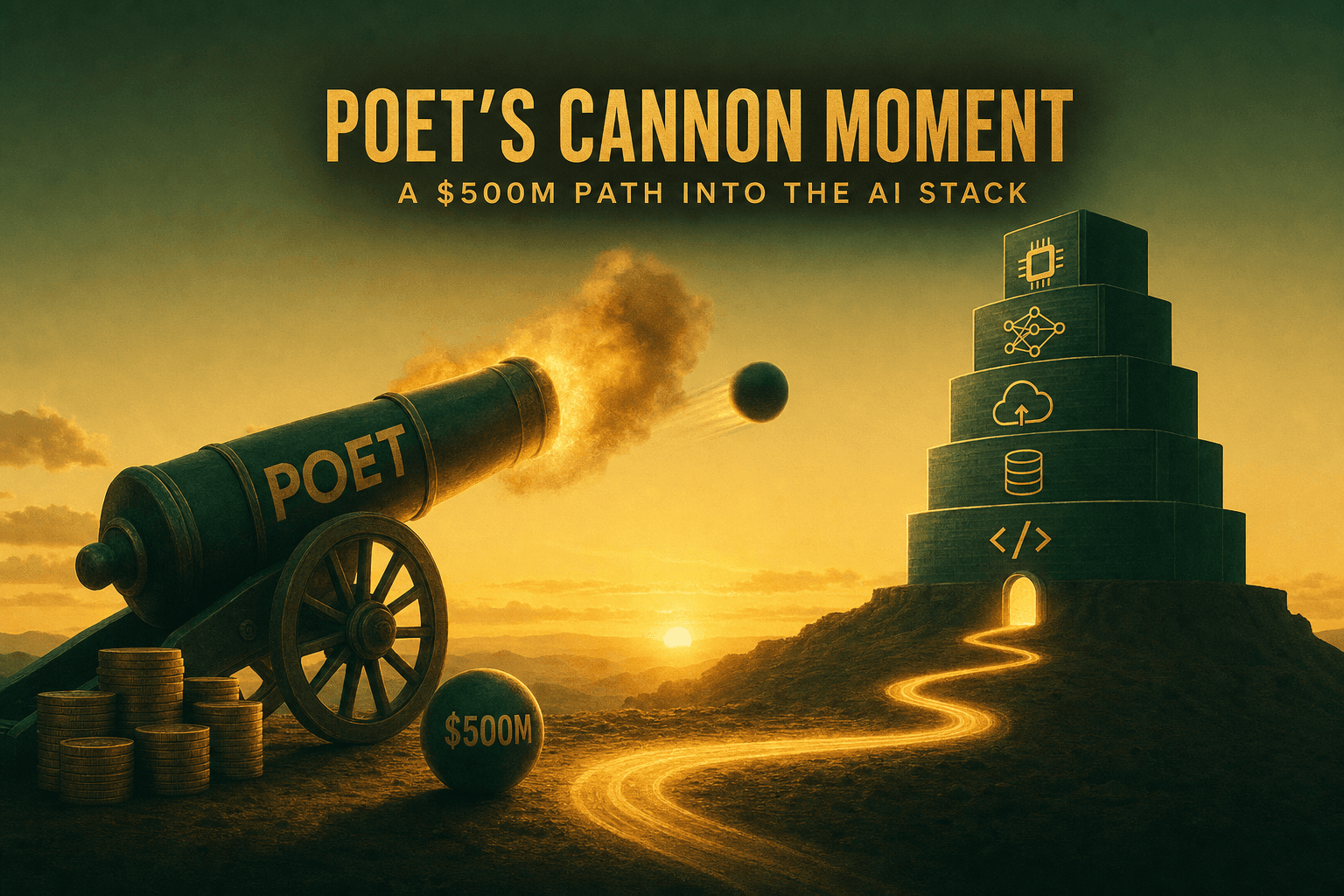 POET's Cannon Moment: A $500M Path Into the AI Stack
