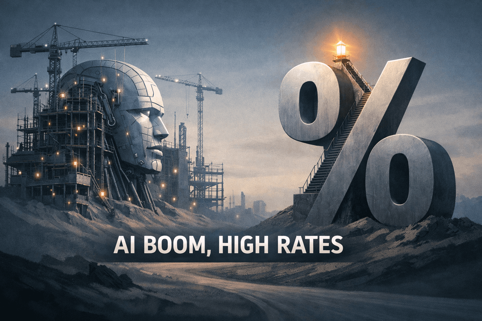 Powell: AI Buildout Could Keep Rates Higher