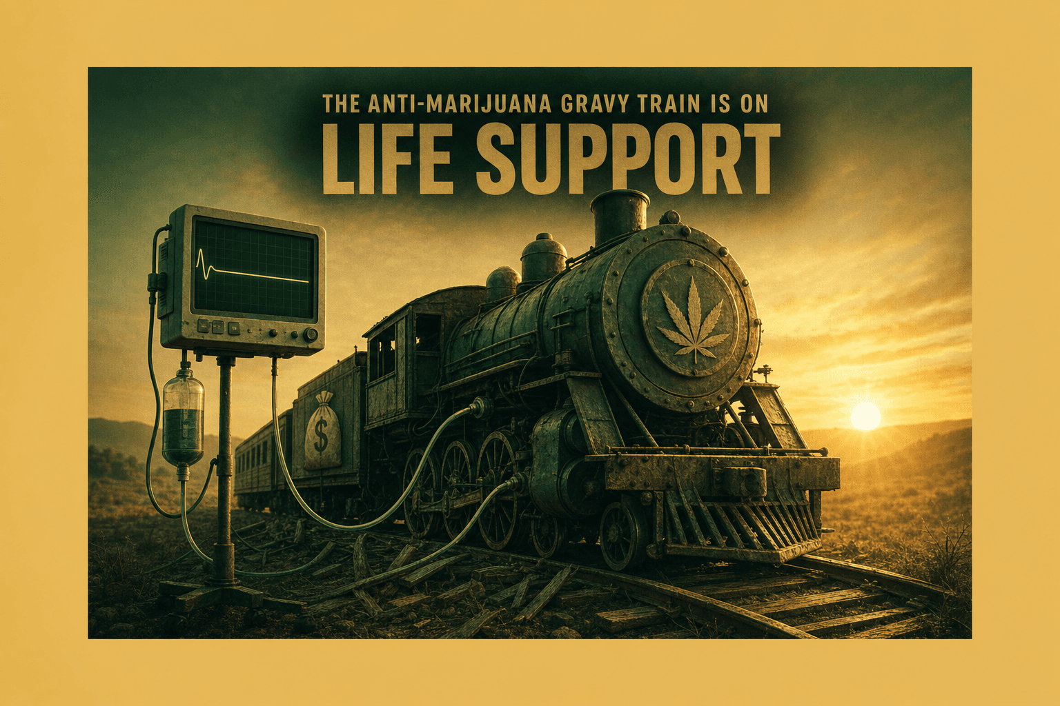 The Anti-Marijuana Gravy Train Is on Life Support