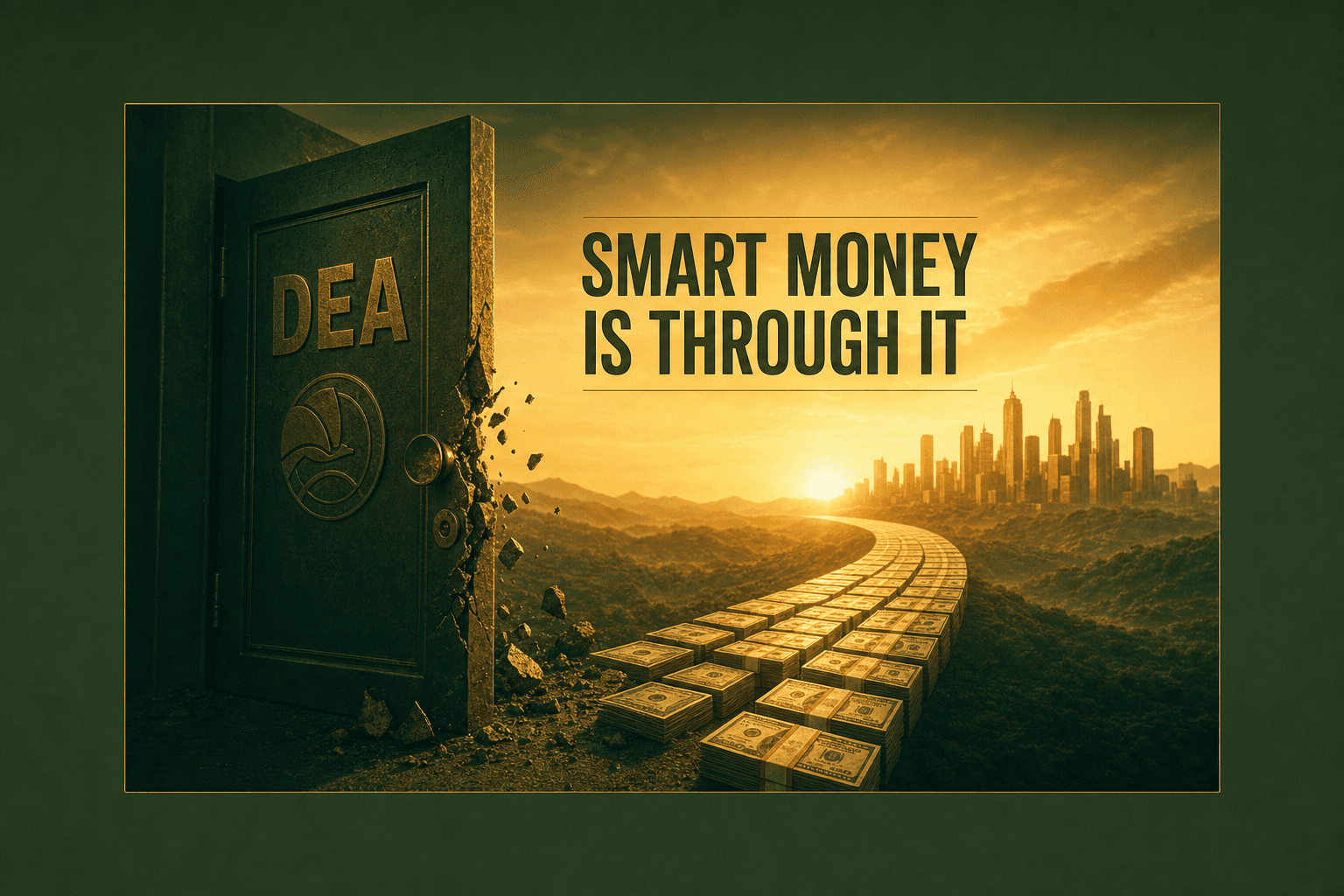 The DEA Just Cracked the Door. Smart Money Is Through It.