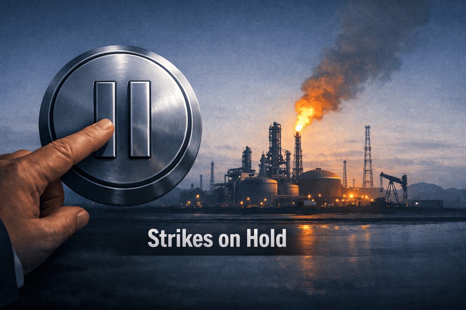 Trump Pauses Strikes On Iranian Energy Sites