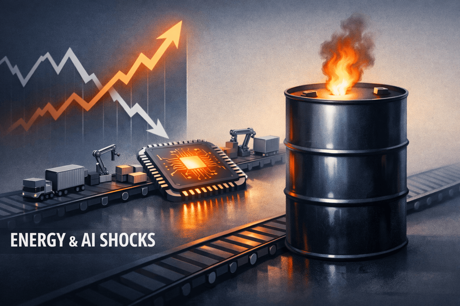Energy Shock Meets AI Supply-Chain Gains: Oil Above $100, Optics Partnerships, and Divergent Earnings Signals