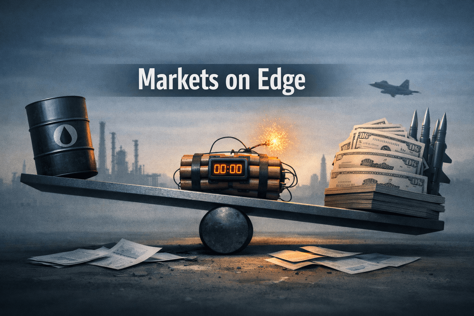 Markets Reprice Risk as Pause on Iranian Strikes Collides With Broader Threats — Oil, Treasuries and Corporate Filings Drive Volatility