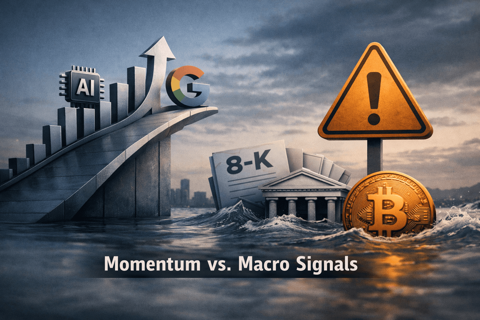 Tech Momentum vs. Macro Checkpoints: Nasdaq’s 10-Day Surge, Bitcoin’s Currency Moment, and a Flood of 8‑Ks Shape Market Focus