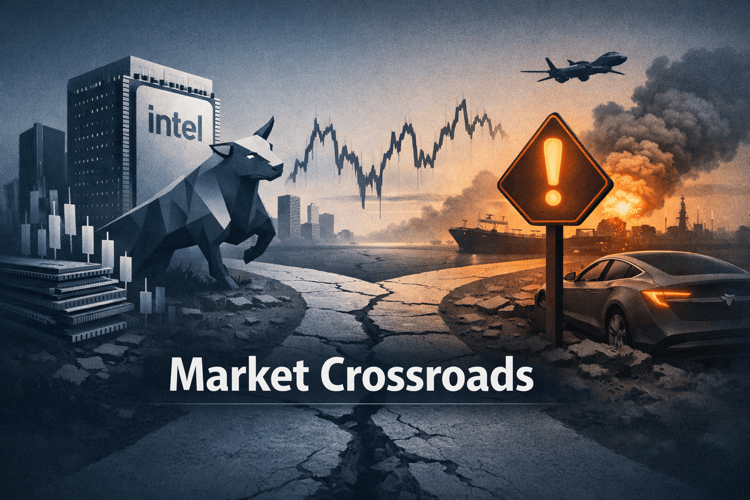 Tech Momentum vs. Event Risk: Intel Surge, Index Strength and Heightened Volatility Ahead of Monday Reopen