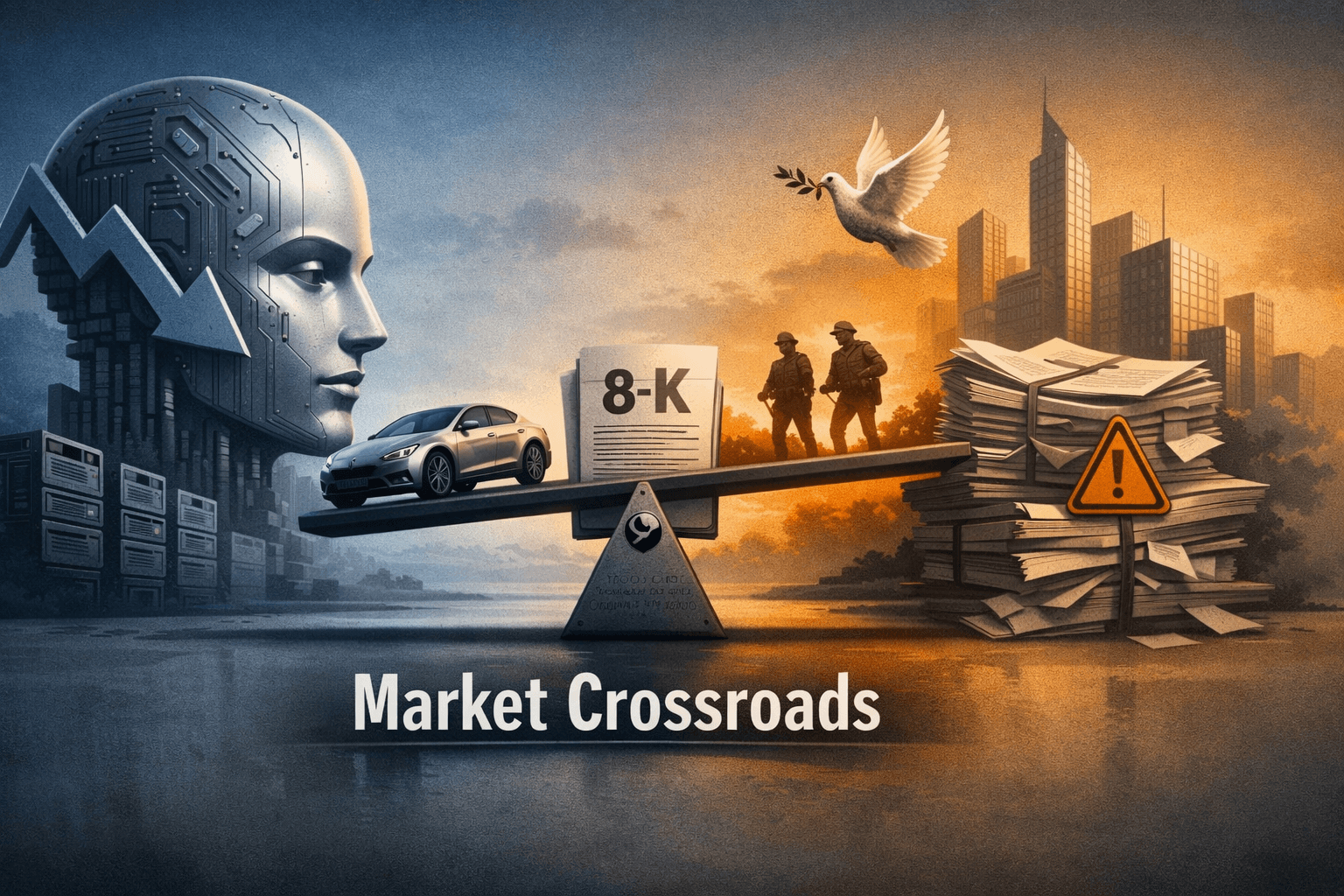 AI Hype Meets Skepticism as Geopolitics Calm; SEC Filings Add a Layer of Corporate Risk — Market Digest, Apr 22