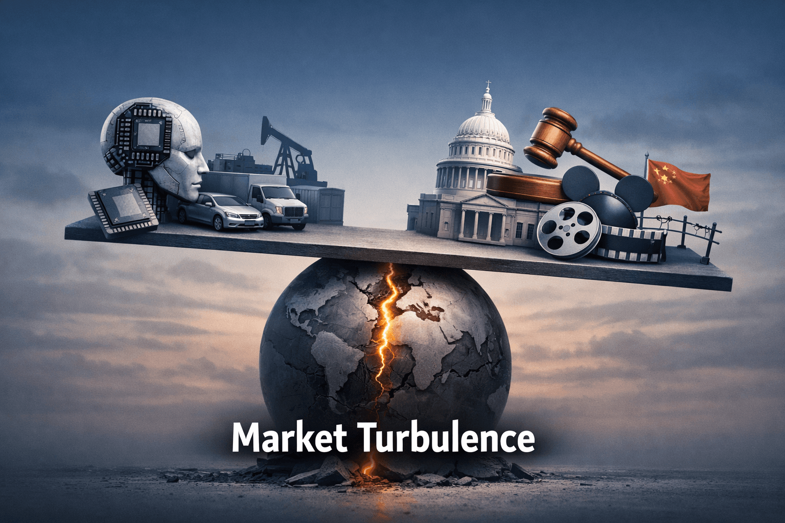 AI Revenue Miss, Auto and Energy Beats, and Rising Regulatory Risk Produce a Mixed Market Tape