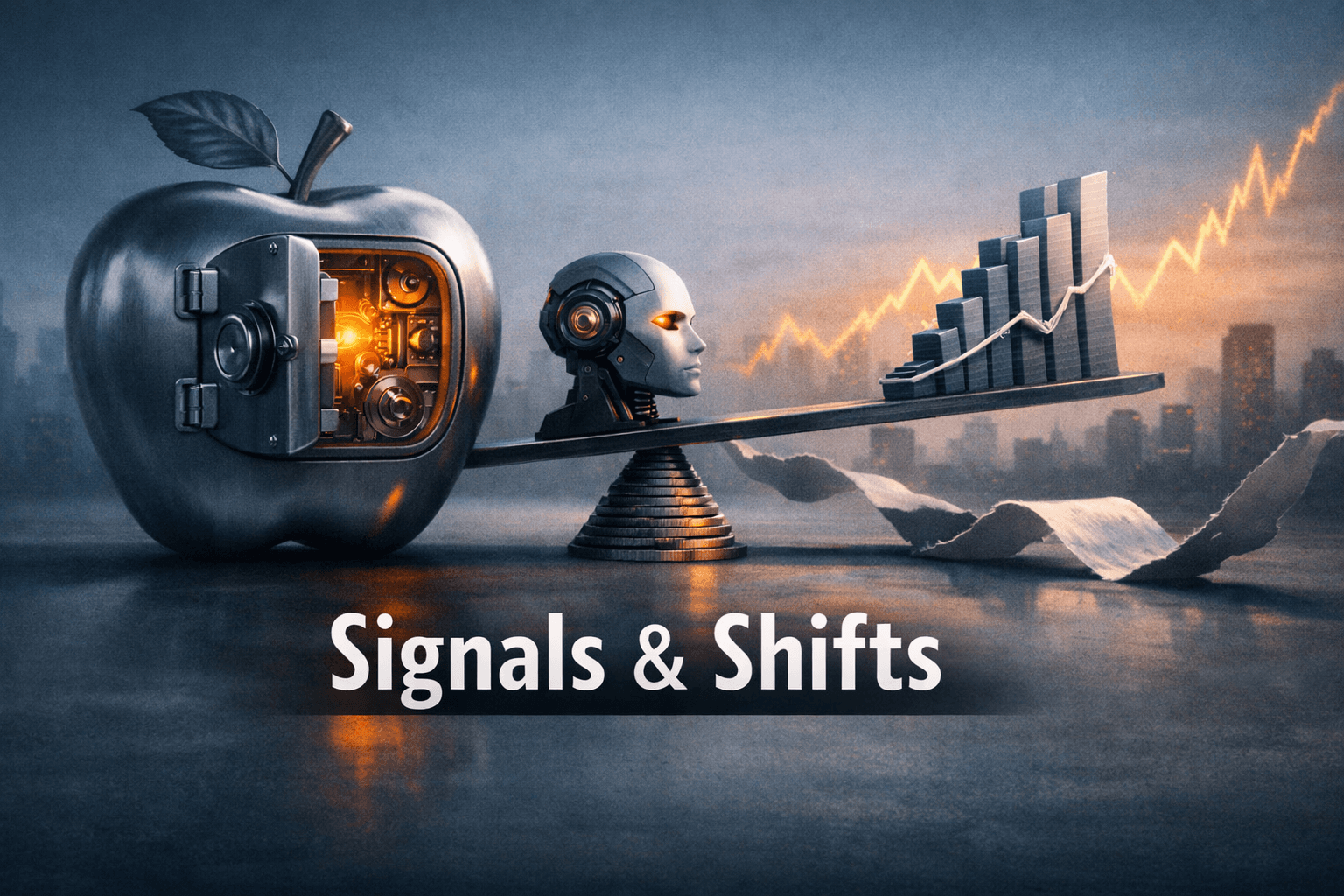 Apple's M&A Signal and Market Resilience: What the Net-Cash-Neutral Shift and a 'Powered-Through' Tape Mean for Investors