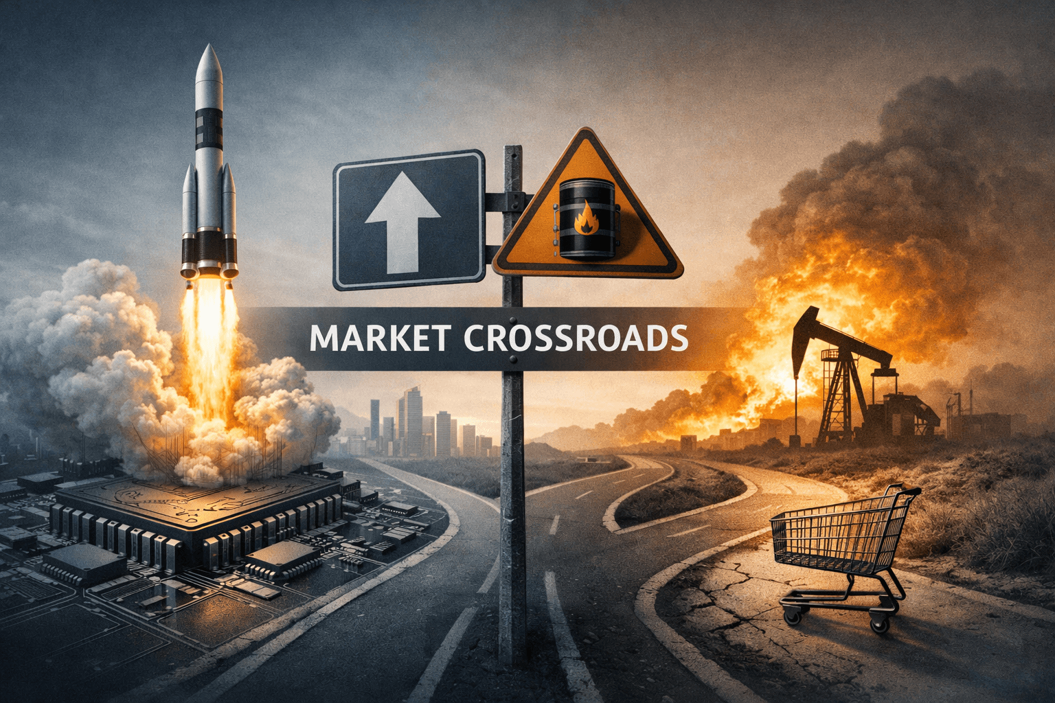 Risk-On Rally Meets Macro and Geopolitics: Tech, Semis and Space Stocks Drive Volatility