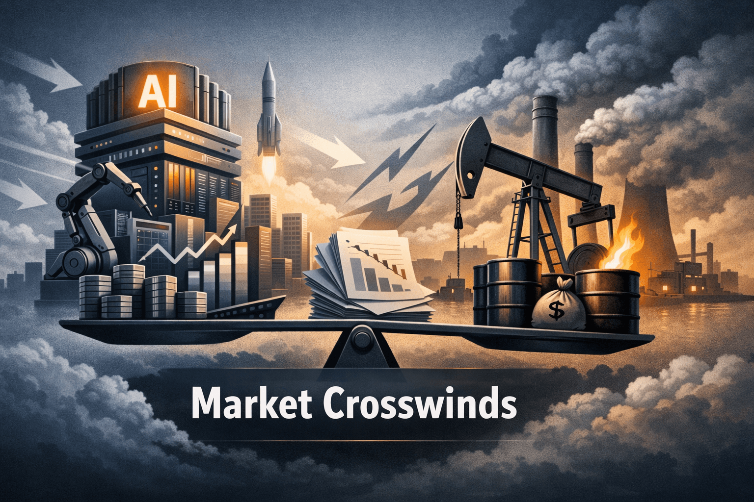 AI Bets, Energy Tightness and Earnings Frictions: Market Crosswinds Drive Active Positioning