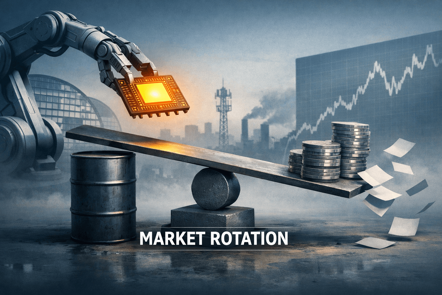 AI Hardware, Big Capex, and Mixed Macro: Market Rotation Meets Skepticism