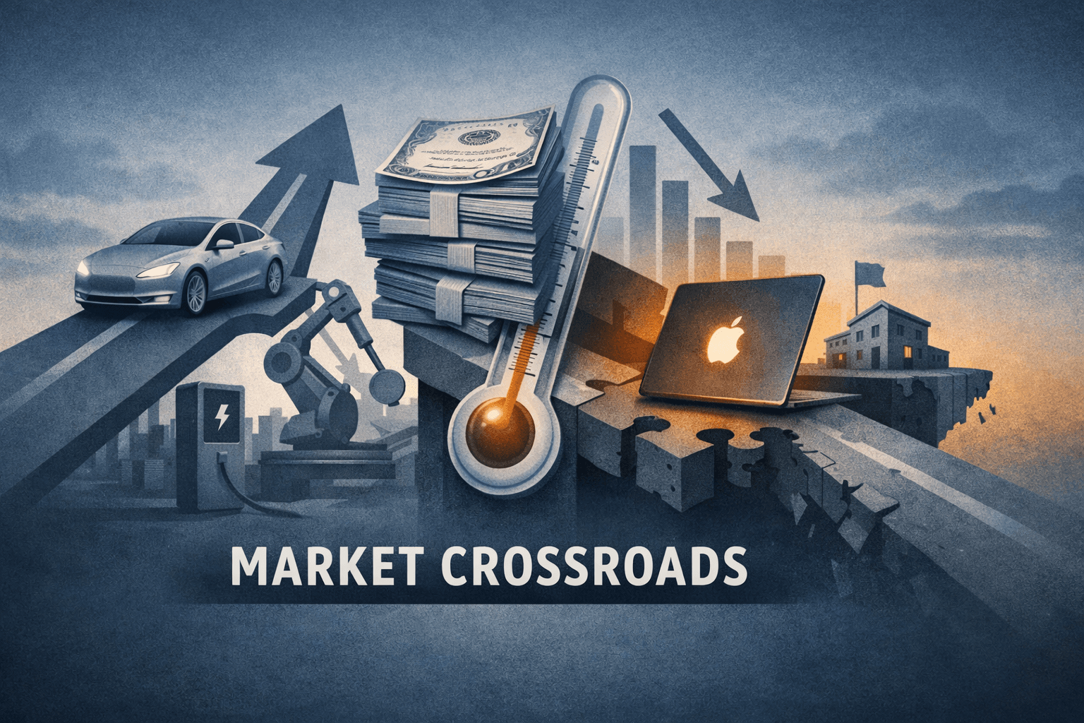 Delivery Beats, Macro Cooling and Sector Divergence: Tesla, Bonds and a Patchwork Market Lead Thursday