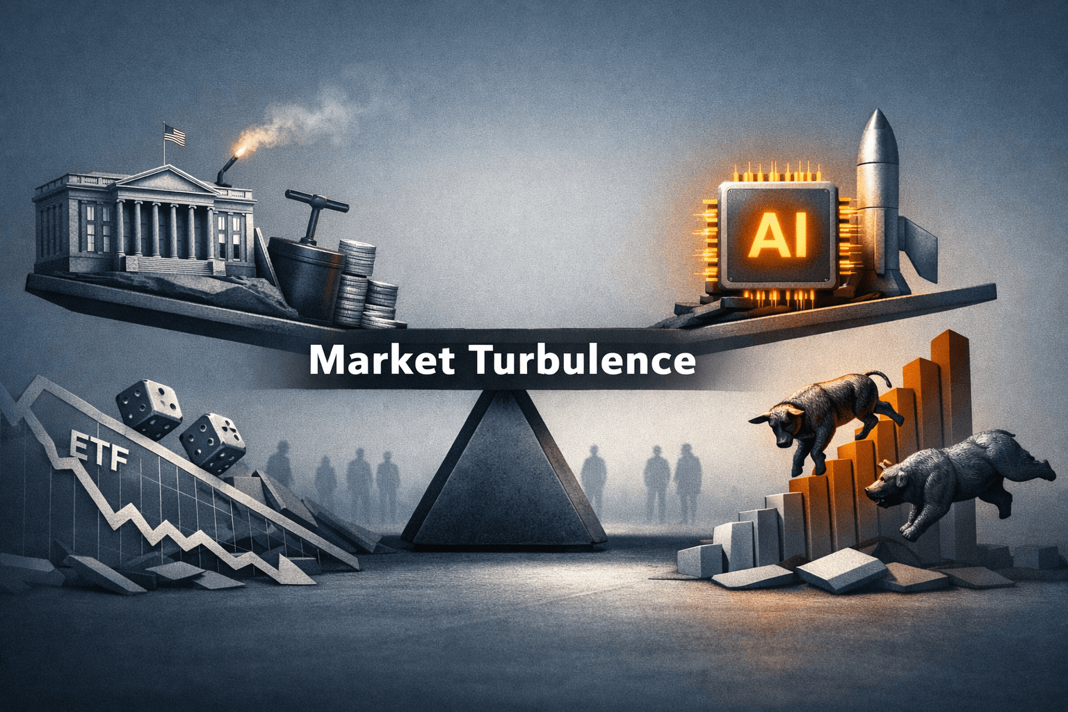 Policy Shock Meets Idiosyncratic Volatility: Treasury Intervention, AI IPO Risk, and an Active Tape of Winners and Losers