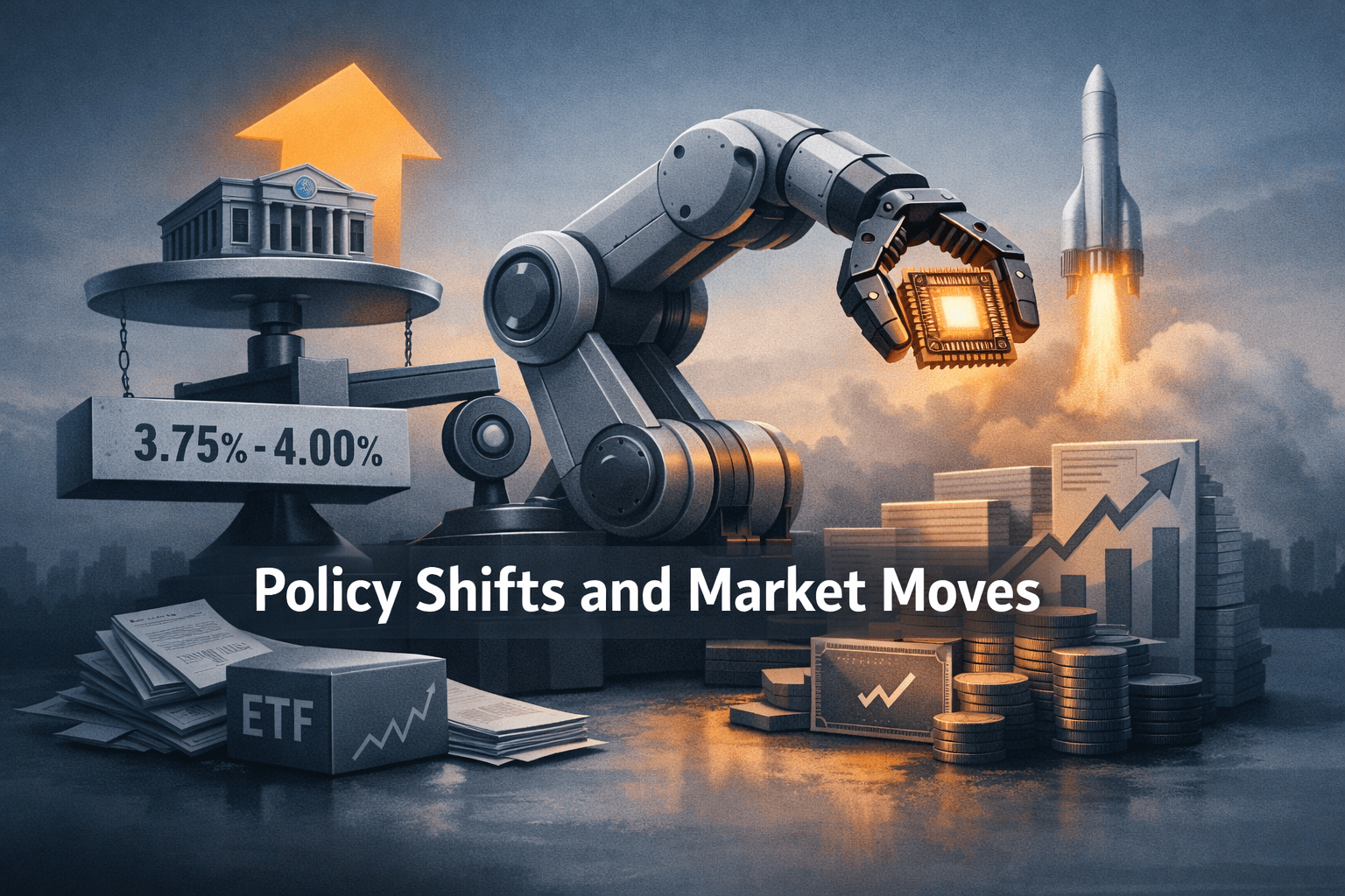 Fed Hike and Selective Leadership: Markets Pivot to Policy, AI Supply Signals, and Stock-Specific Catalysts