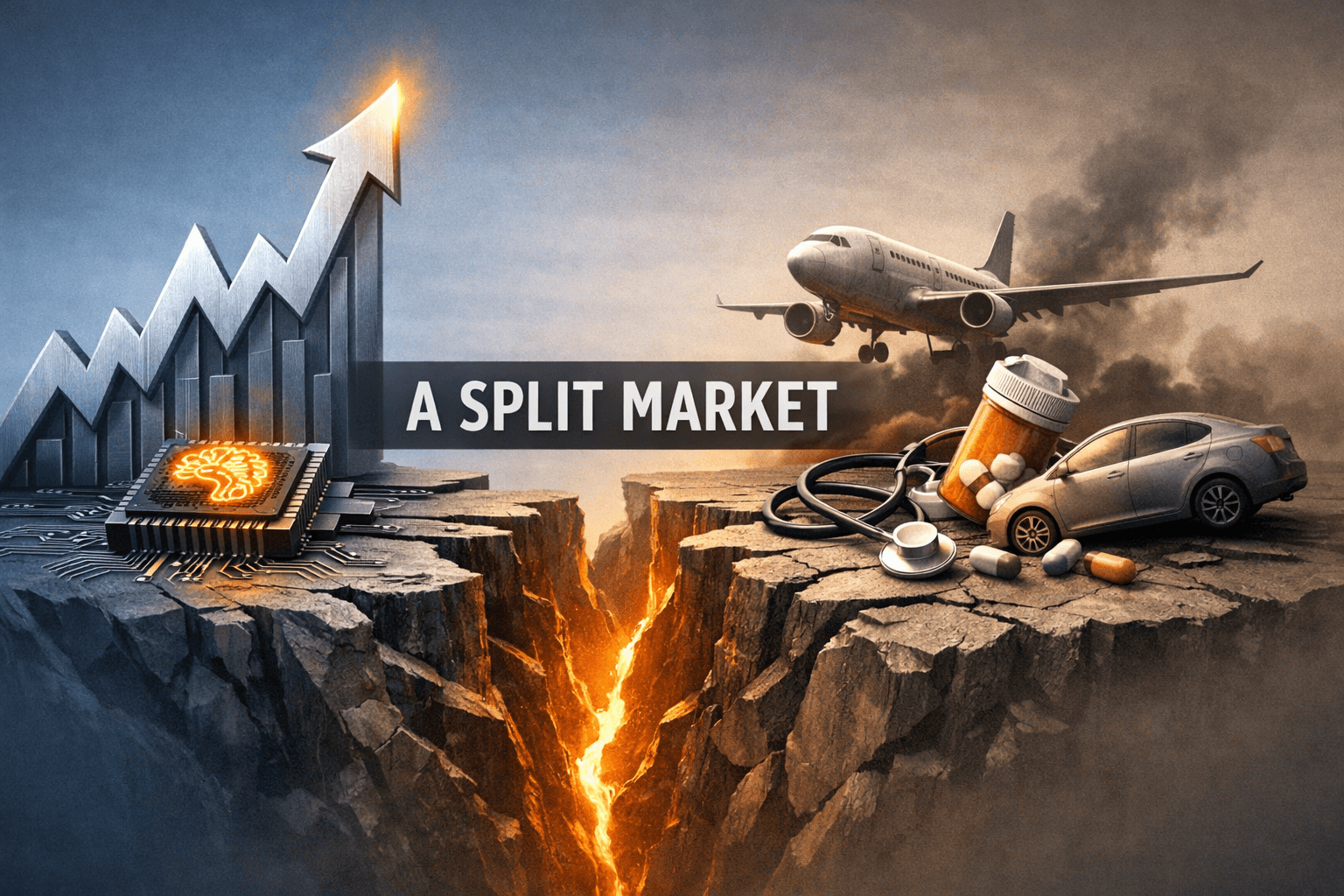 Rates, AI and Risk Events Drive a Split Market: Yields Climb as Tech and Cyclical Stories Diverge