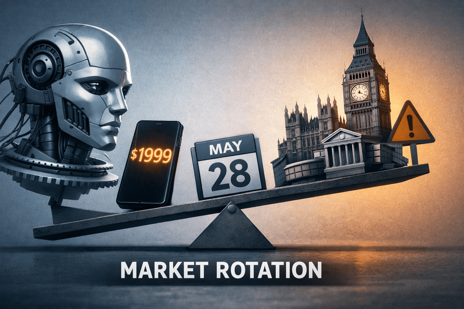 Rotation and Repricing: AI Fatigue, Event Risk, and Narrow Breadth Drive Today's Market Moves
