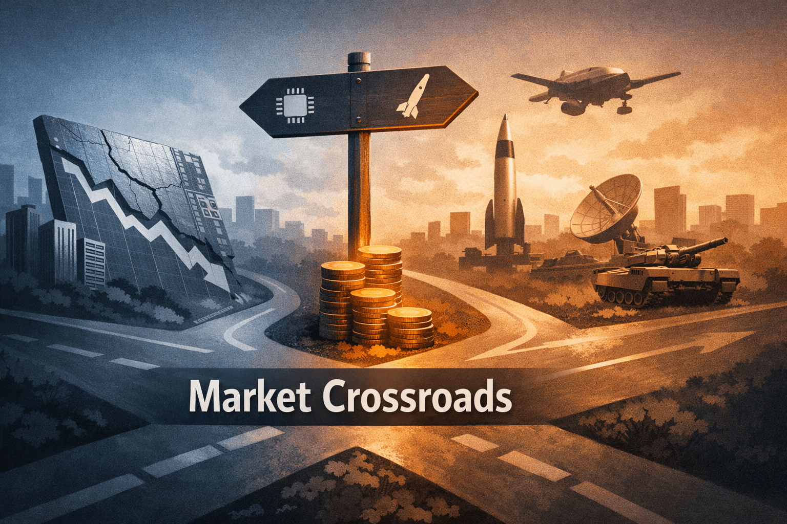 Market Crossroads: Tech Volatility, Semiconductor Repricing, and a New Wave of Defense Capital