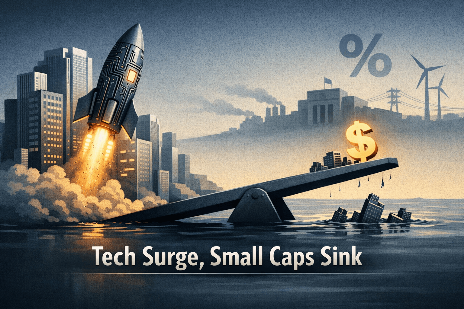 Tech-Led Quarter-End Rally; Narrow Breadth Leaves Small Caps Behind