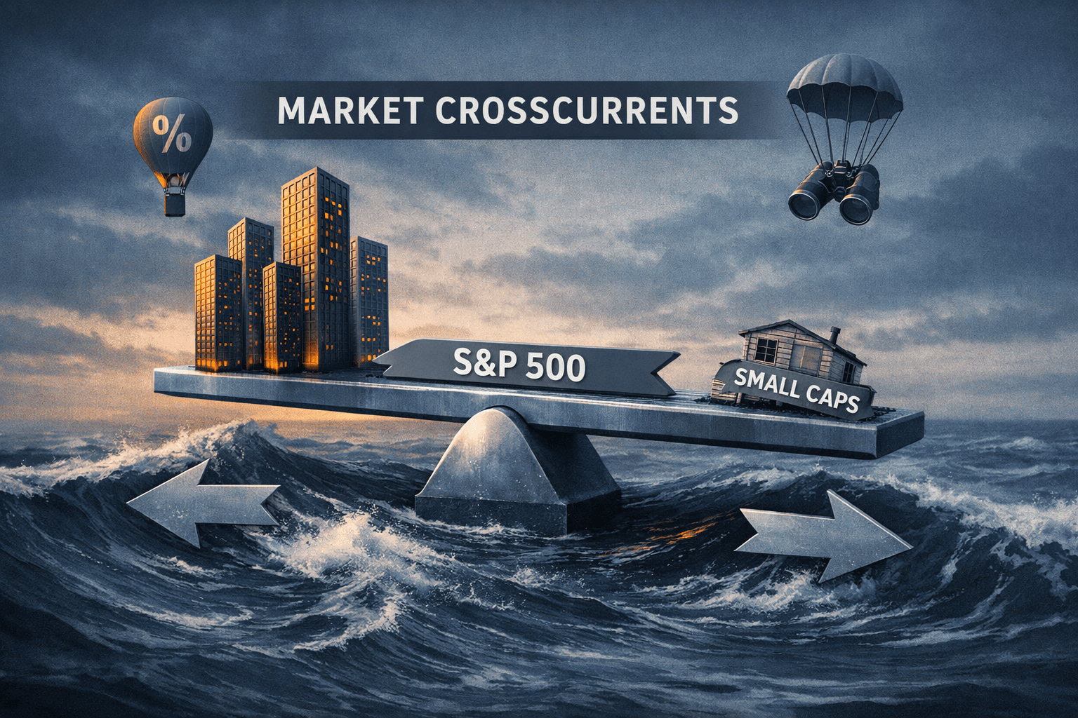 Crosscurrents Keep Benchmarks Muted as Tech Holds On and Small Caps Lag