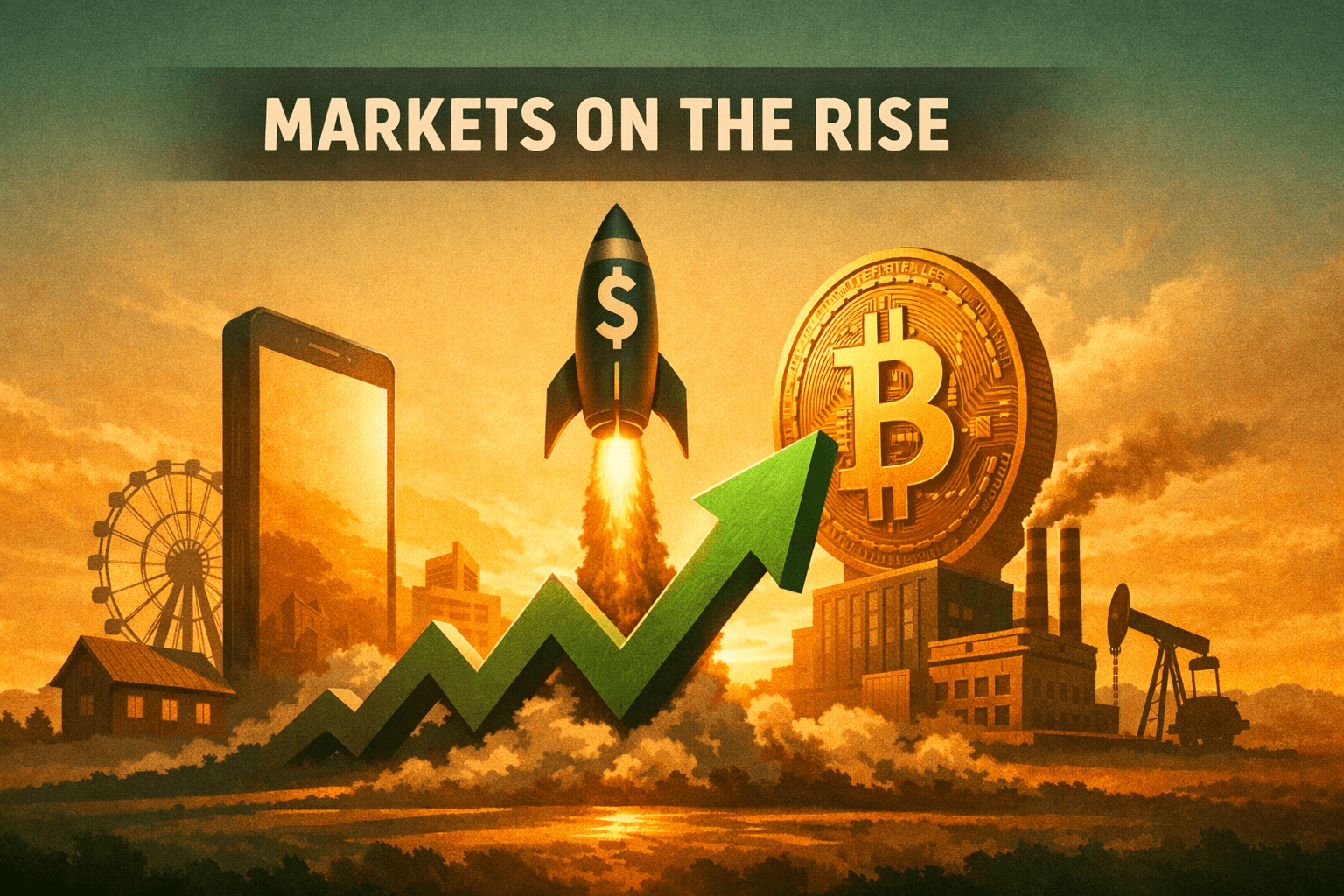 Tech-Led Advance Sends S&P to New Highs as Nasdaq Extends Win Streak; Crypto and Cyclical Pockets Join the Rally