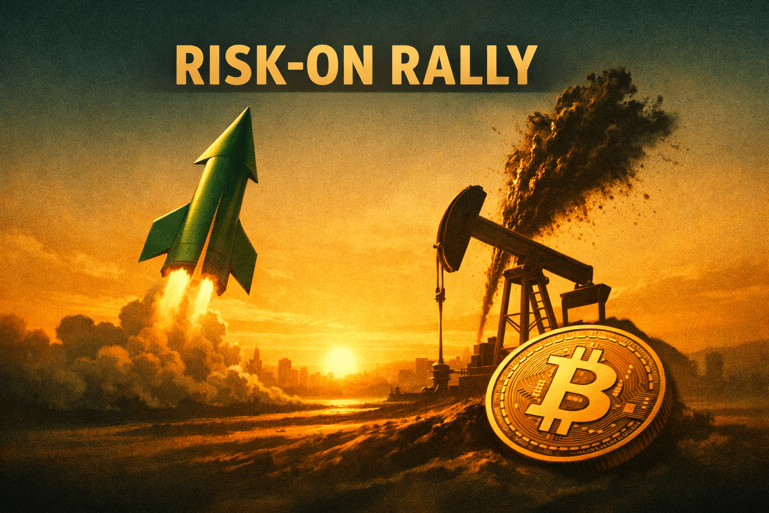 Tech Leadership and Oil Spike Drive Risk-On Session — QQQ Outperforms as Energy Roars Back