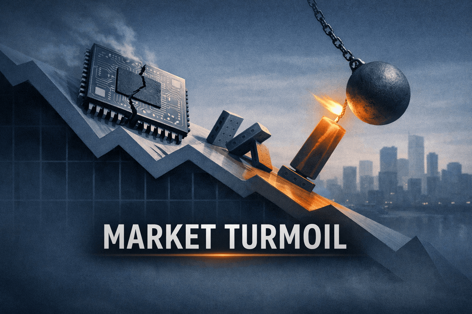 Tech-Led Pullback Marks Risk-Off Session; Small Caps Slip as Earnings and Policy Noise Rise