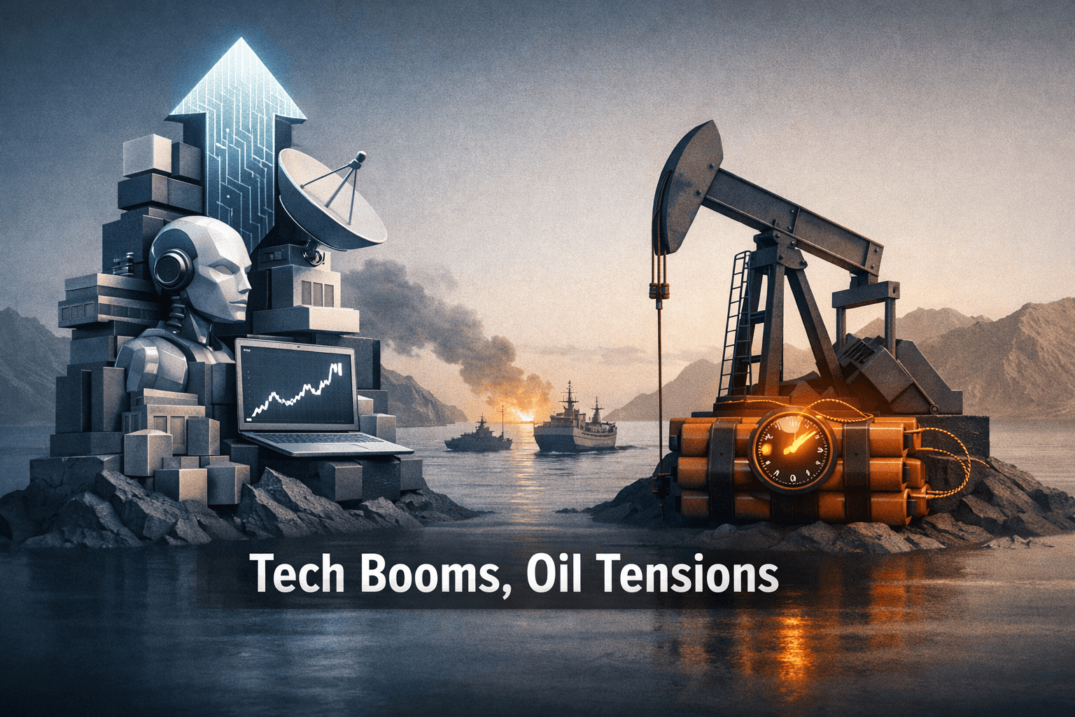 Tech and Media Drive Tape While Small Caps Lag: QQQ Outperforms as Energy Tightens After Hormuz Shock