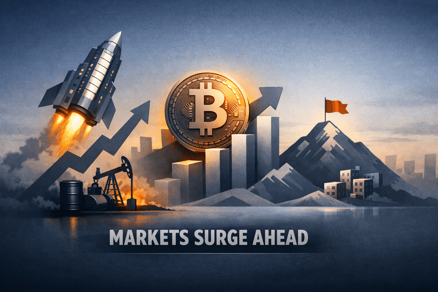 Tech Leads as Nasdaq Outperforms; Energy Earnings and Crypto Volume Add Momentum