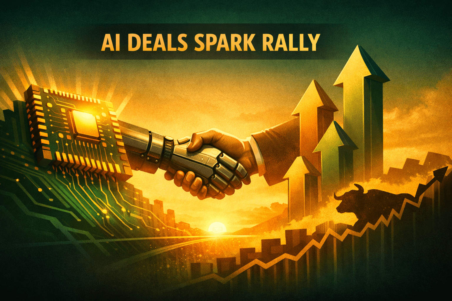 AI Deals and Chip Strength Propel Nasdaq-Led Rally; SPY Up 0.83%, QQQ Surges 2.34%