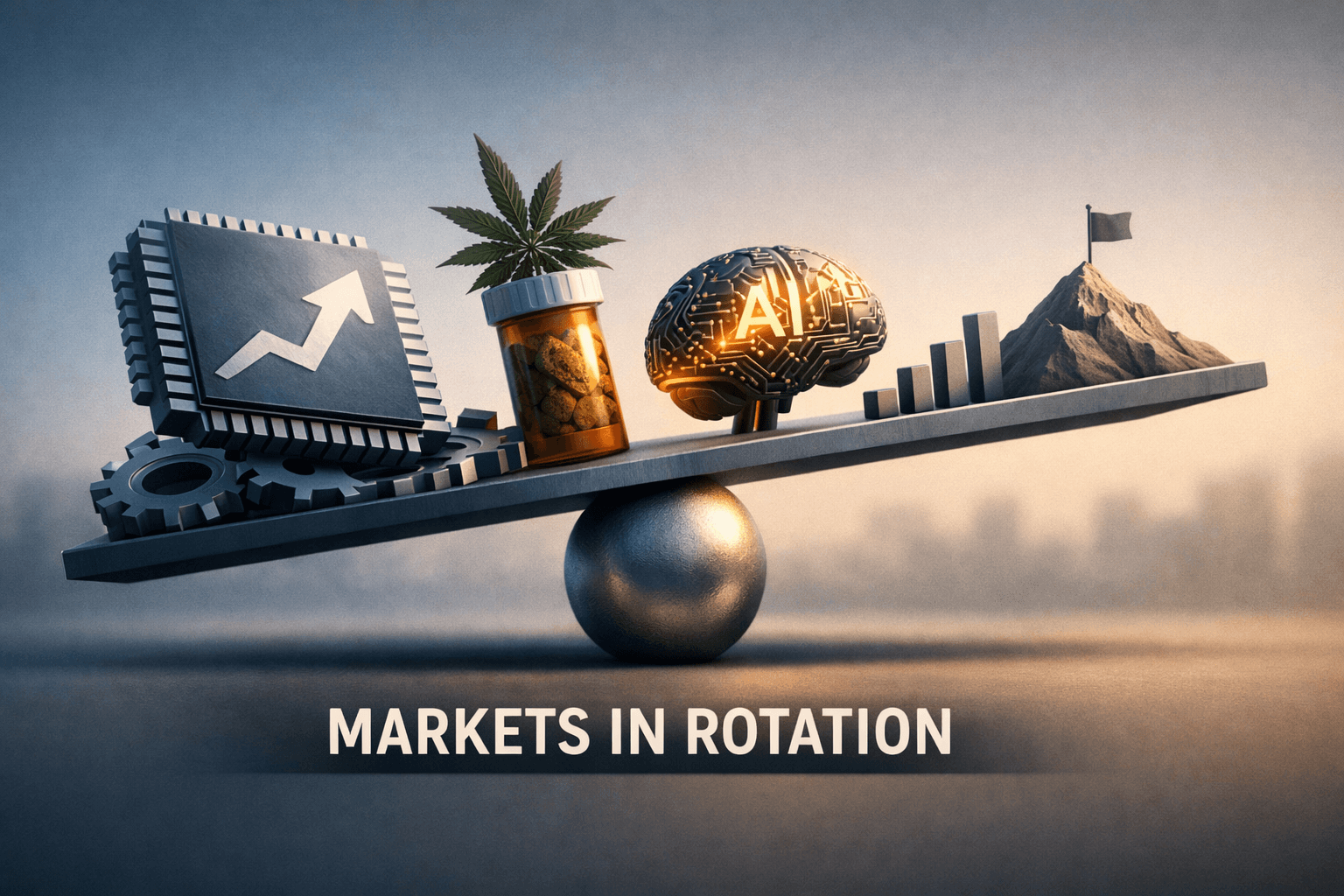 Cautious Upside as Rotation Continues: Tech Ticks Higher, Small Caps Hold the Lead