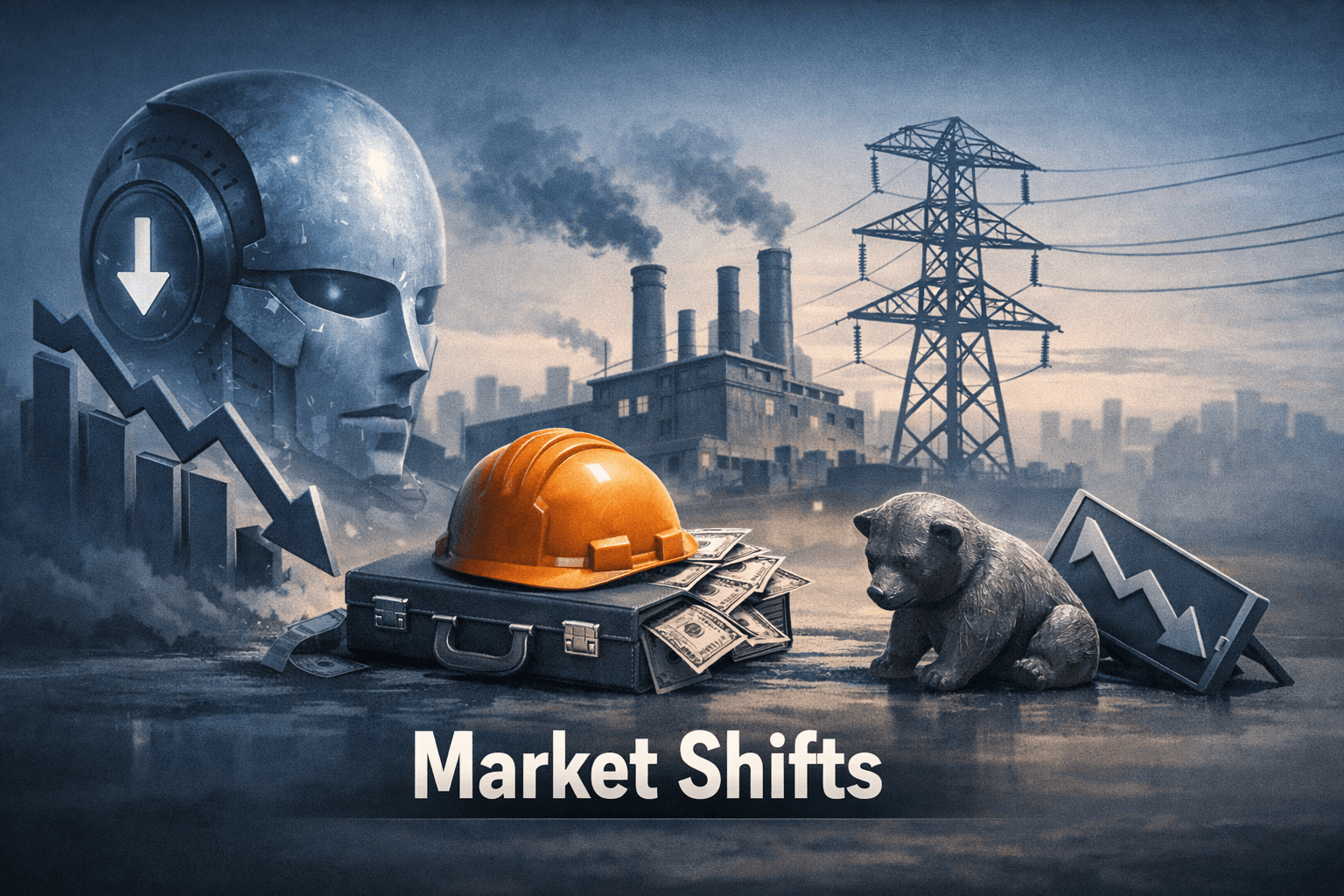 Tech Cooldown, Utilities Bid; Markets Digest AI Spending and M&A — SPY Slightly Lower, QQQ and Small Caps Slip