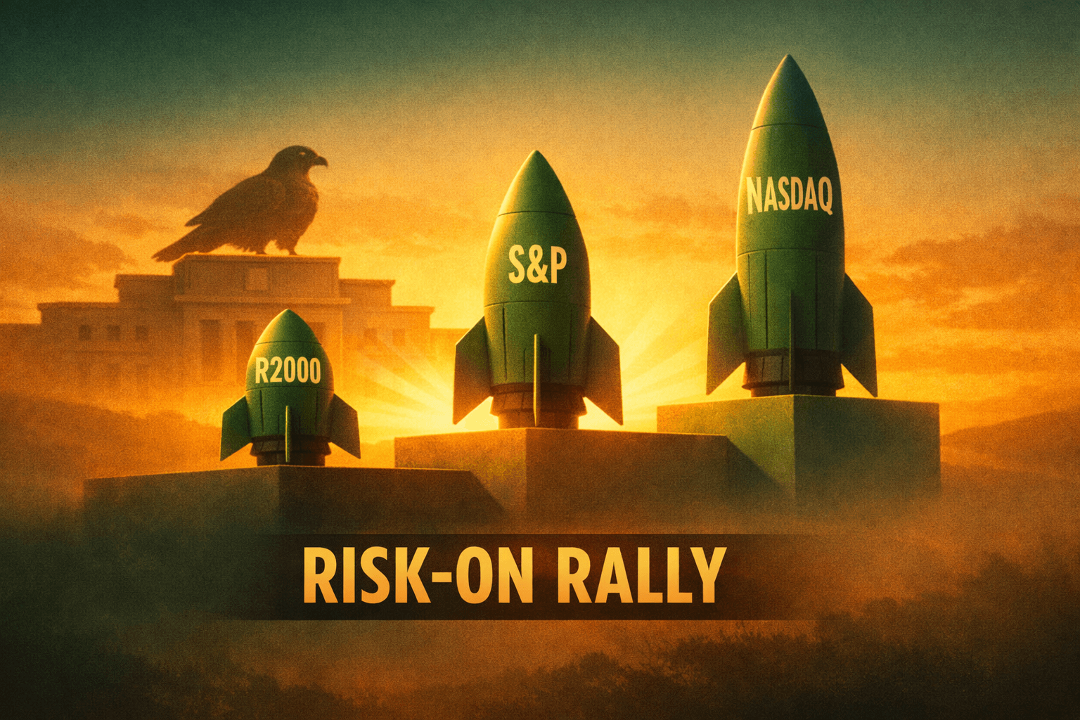 Risk-On Broadens: Small Caps Lead; Tech Holds Up as Fed Talk Tightens Focus