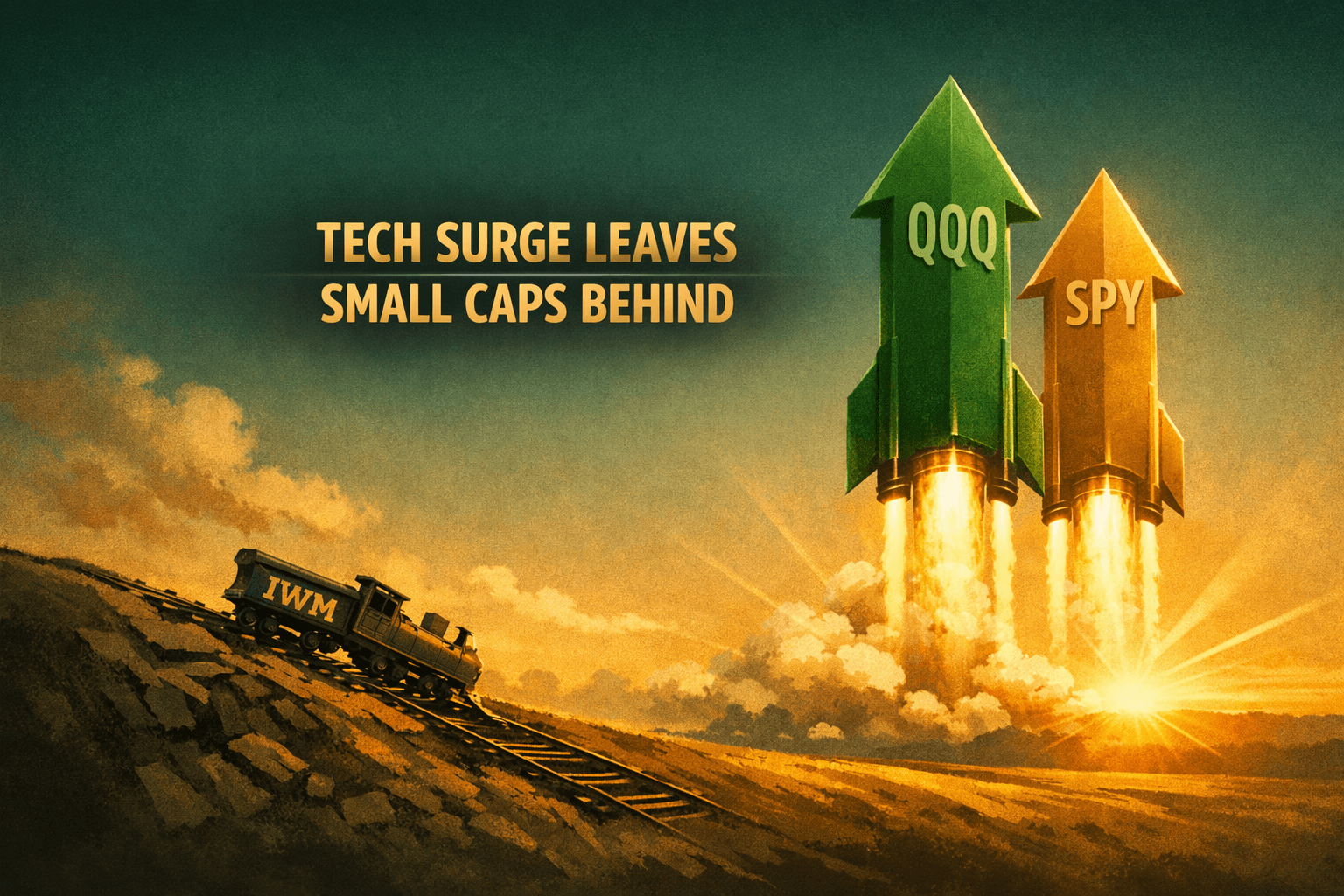 Tech-Led Rally Sends Benchmarks Higher as Small Caps Lag: SPY +1.65%, QQQ +2.49%
