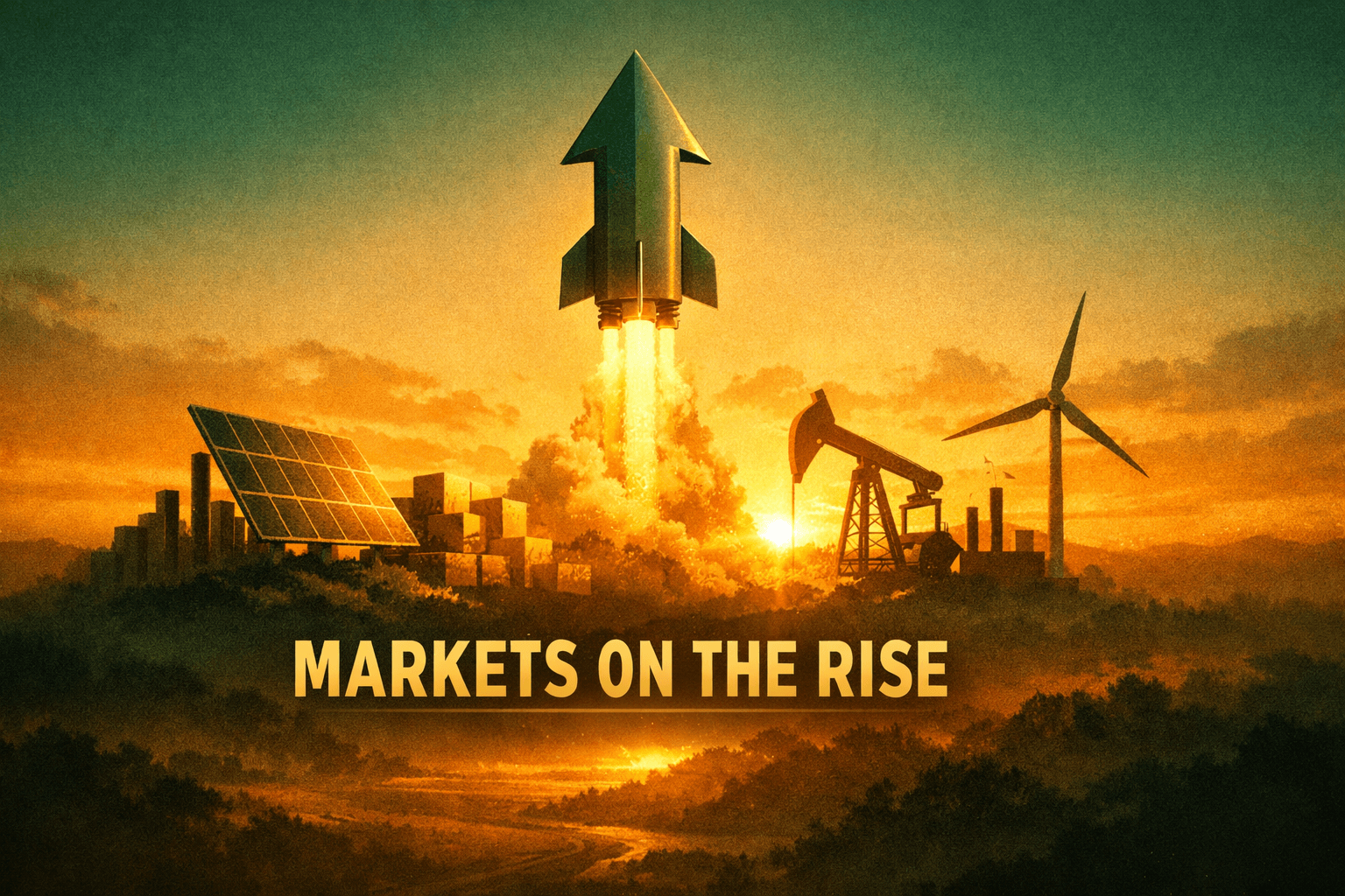 Tech-Led Advance Lifts Benchmarks; Energy, Materials and Renewables Join the Rally