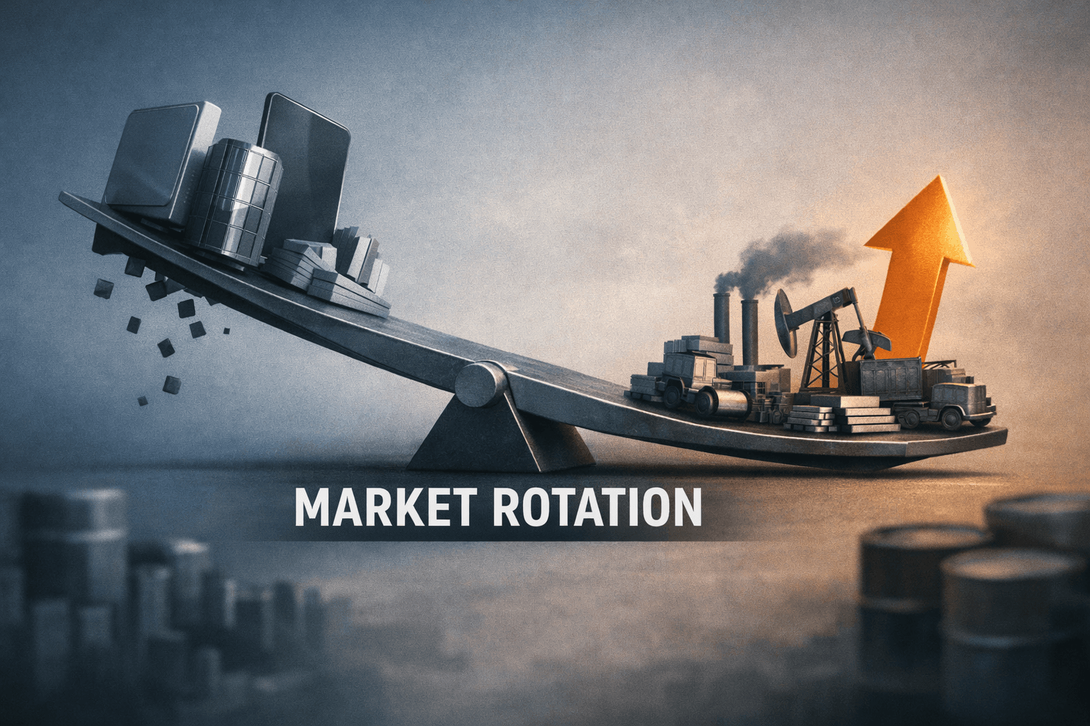 Markets Rotate: Cyclicals and Small Caps Rally as Mega-Cap Tech Sheds Gains