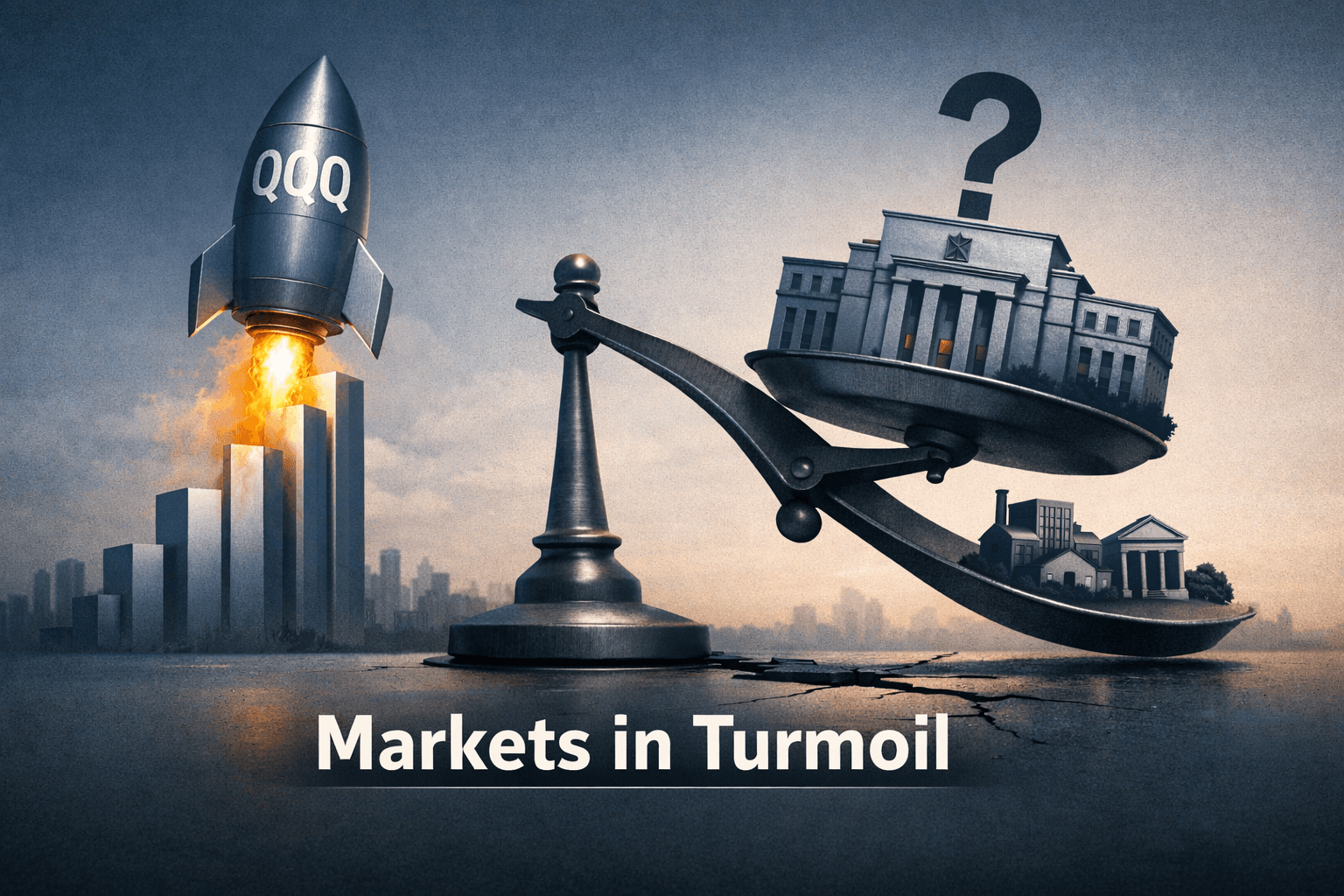 Tech Strength and Rate Uncertainty Drive Mixed Session: QQQ Outpaces While Small Caps Lag