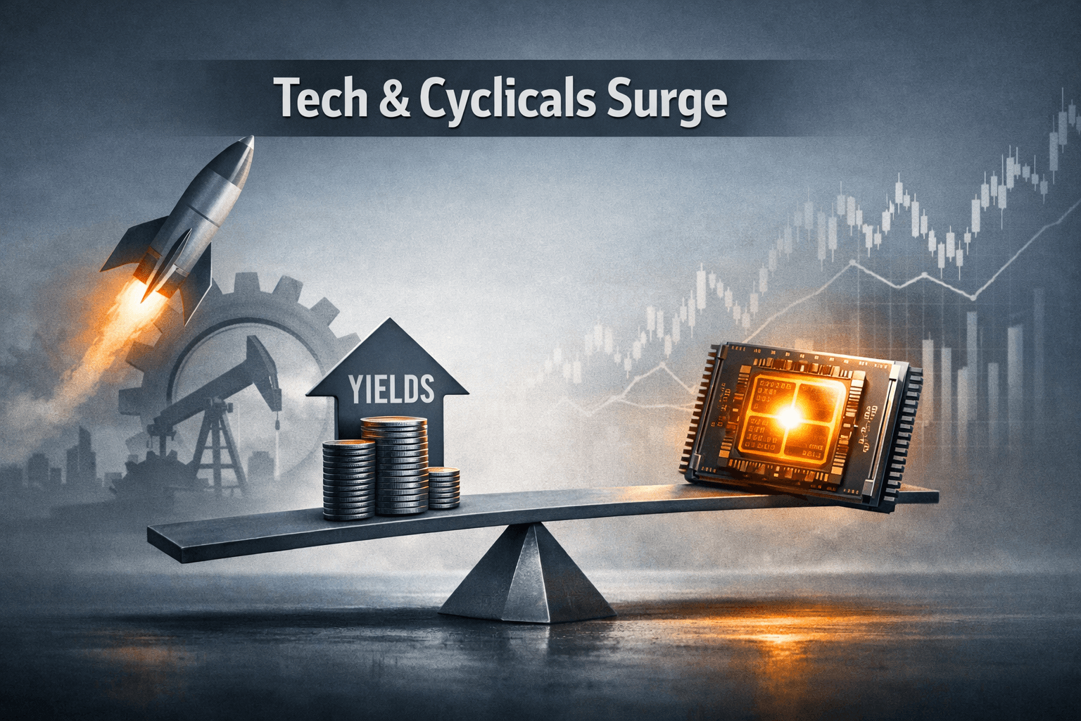 Risk-On Pulse: Tech and Cyclicals Lead as Yields Bite — Markets Eye Nvidia and Macro Signals
