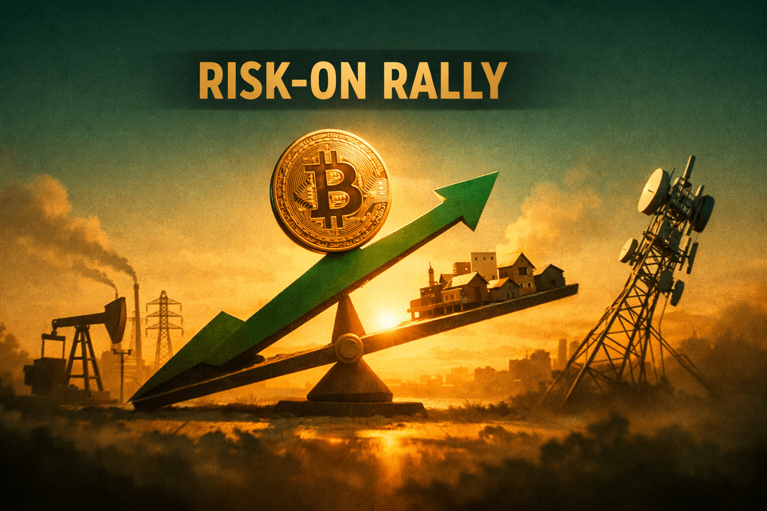 Tech-Led Risk-On Day as Bitcoin Tops $81K; QQQ Outpaces SPY While Small Caps Stay Tame