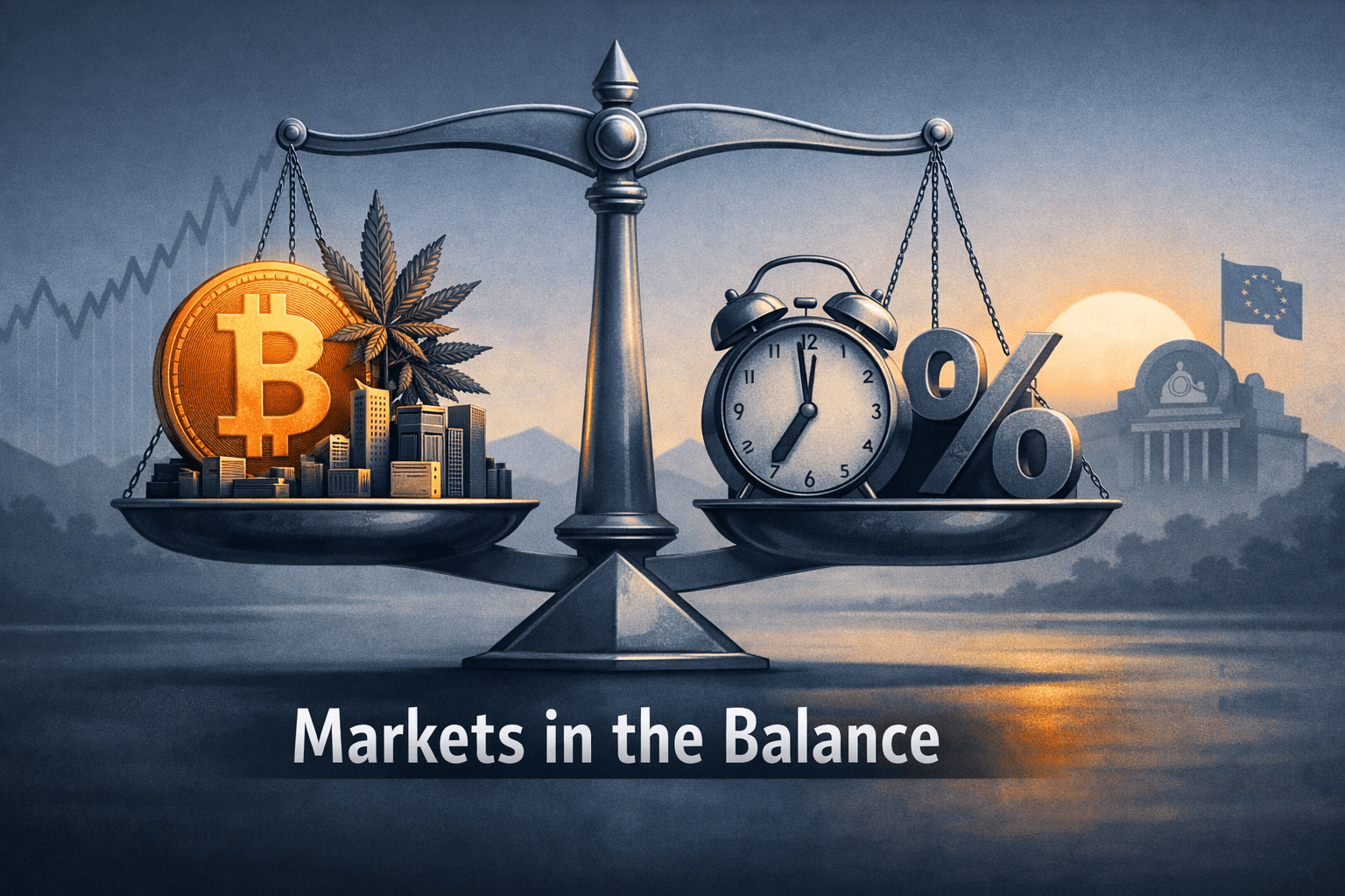Tech-Led Upturn as Cannabis and Crypto Catch a Bid; ECB Hike and Friday CPI Keep Traders Guarded