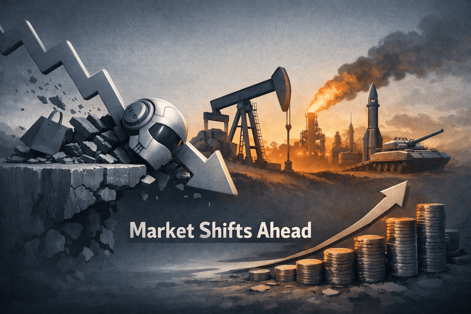 Tech-Led Pullback, Oil Spike and Sector Rotation Mark a Cautious Tuesday