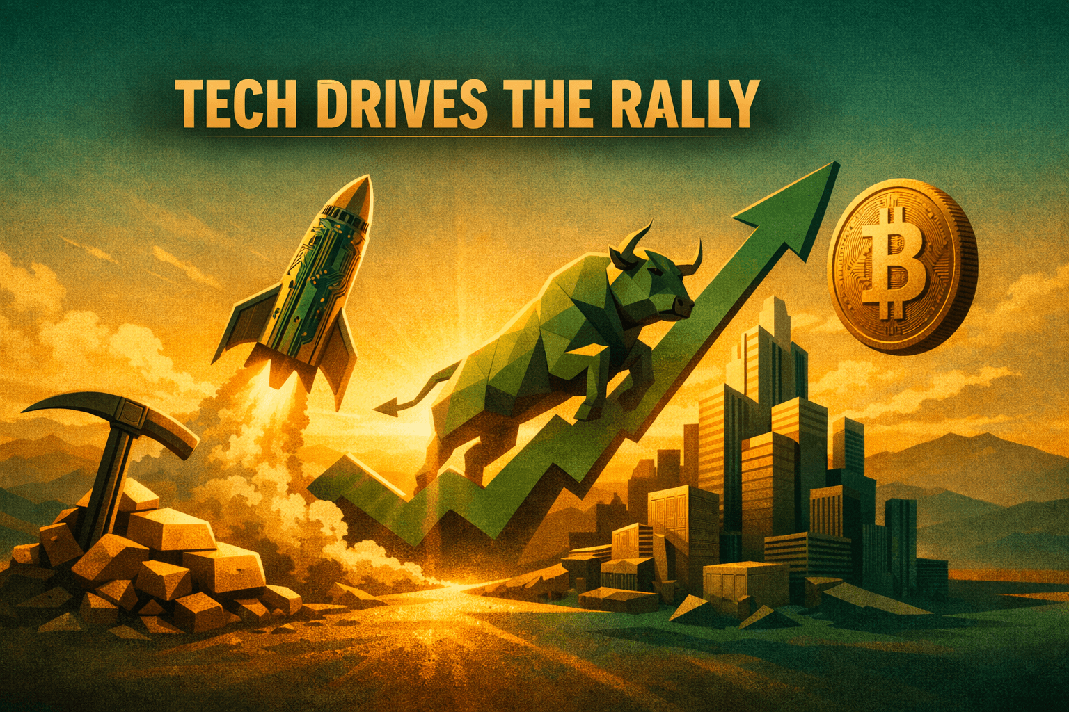 Tech Leads a Broad Advance: QQQ Outperforms as Small Caps Keep Pace; Markets Parse Policy, M&A and AI Headlines